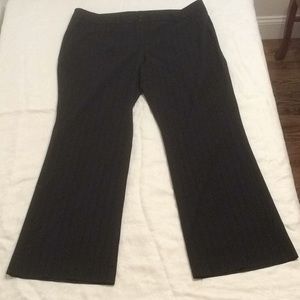Size 16 Tall New York & Company Flare Leg Pants